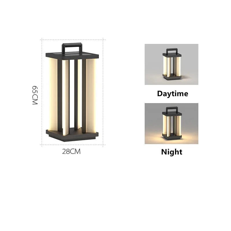 Contemporary Solar Garden Light