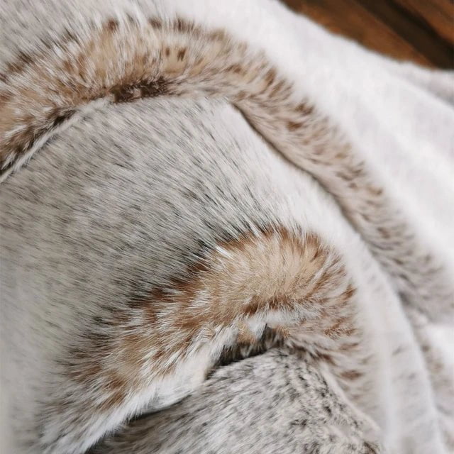 Milano Faux-Fur Blanket Throw - Viltara