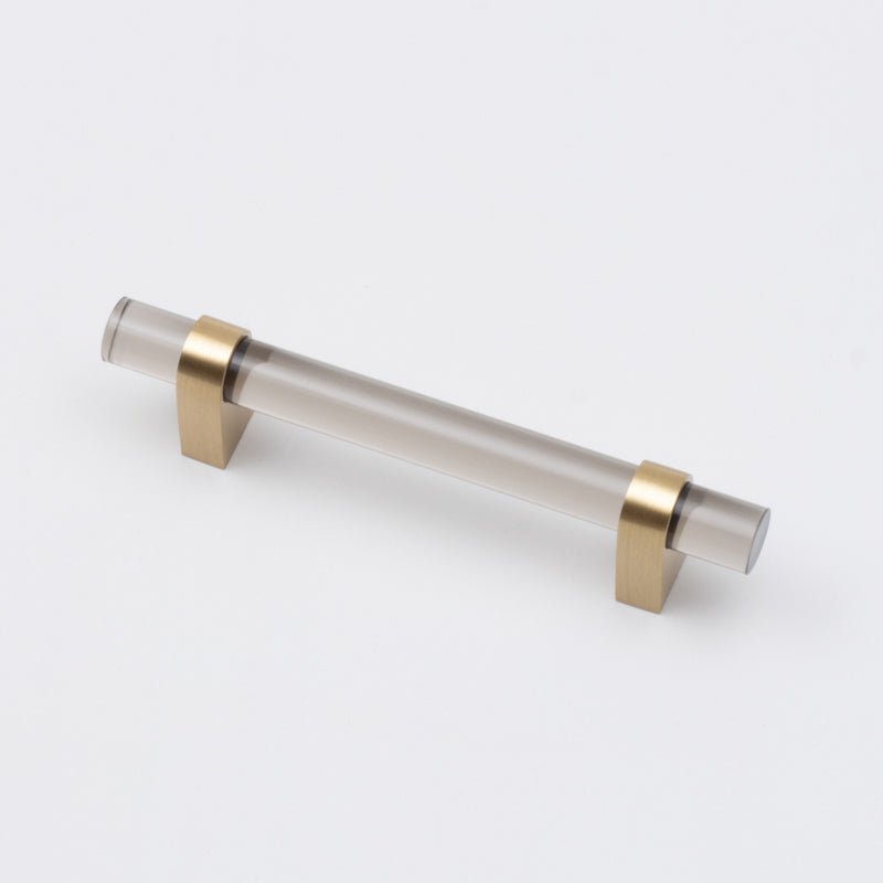 Naples Cue Furniture Brushed Solid Brass Cabinet Handle - Viltara