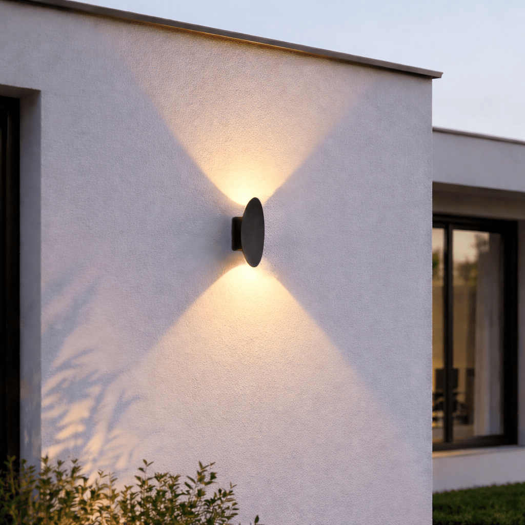 Sunset Wall Light in White & Black