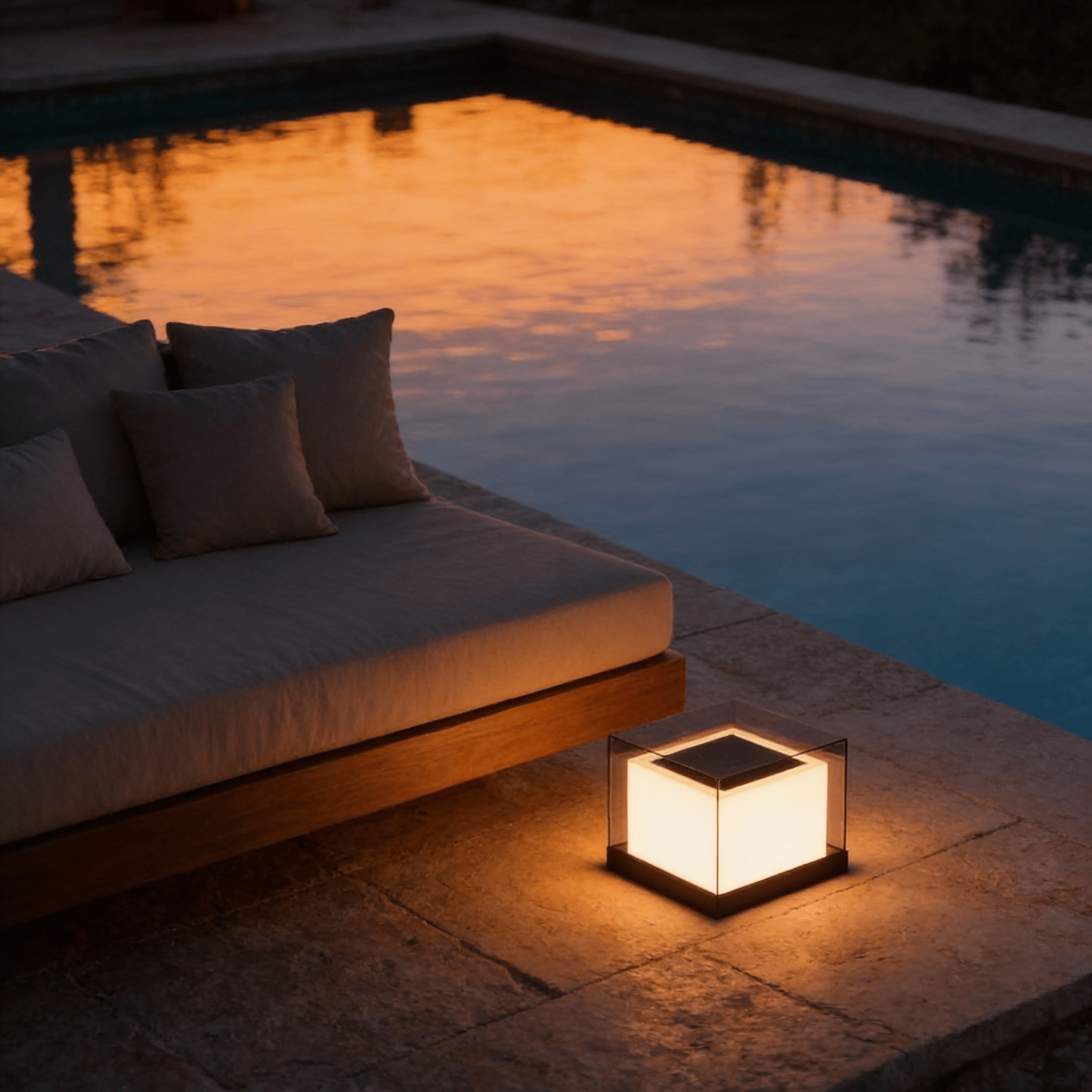 Box Beam Outdoor Light