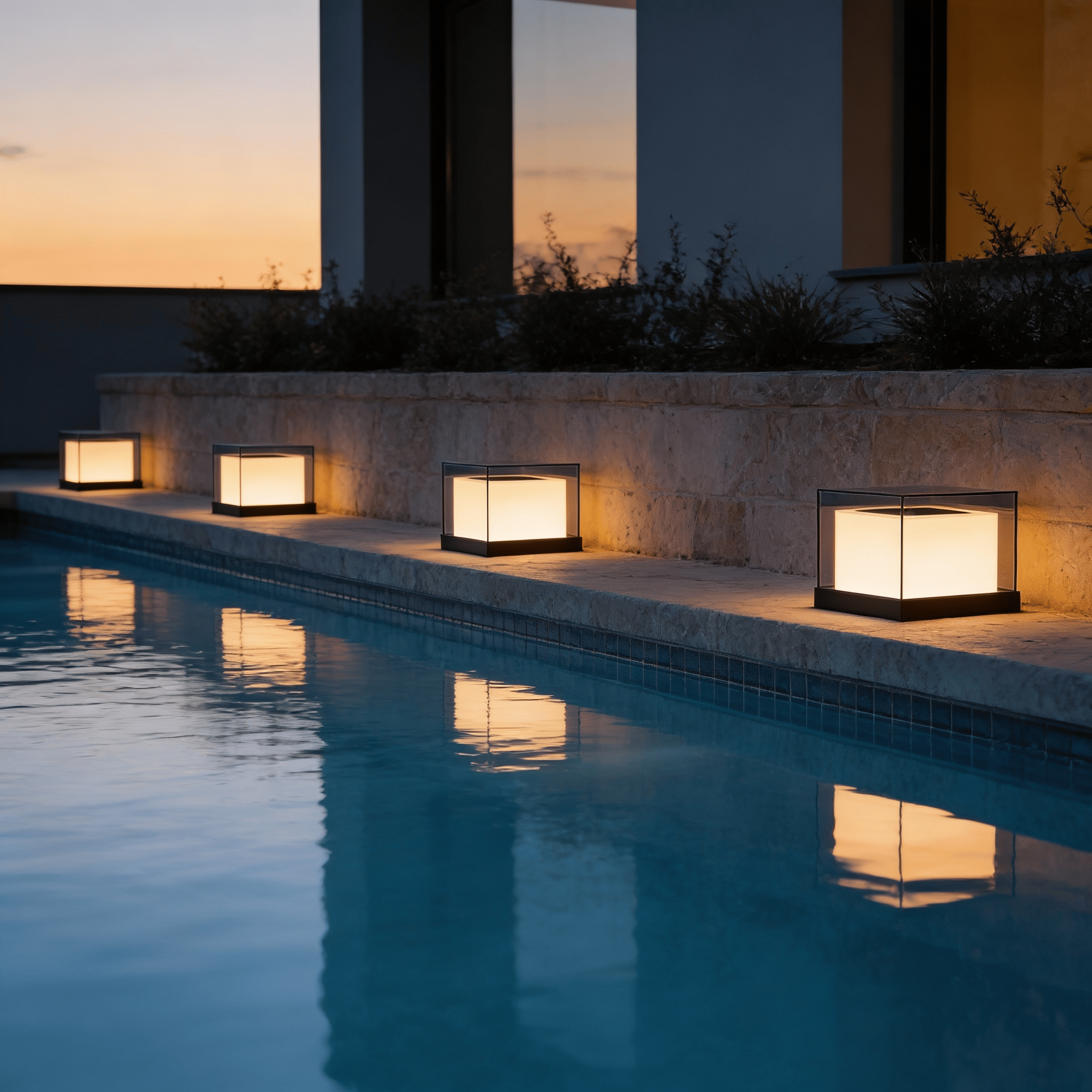 Box Beam Outdoor Light
