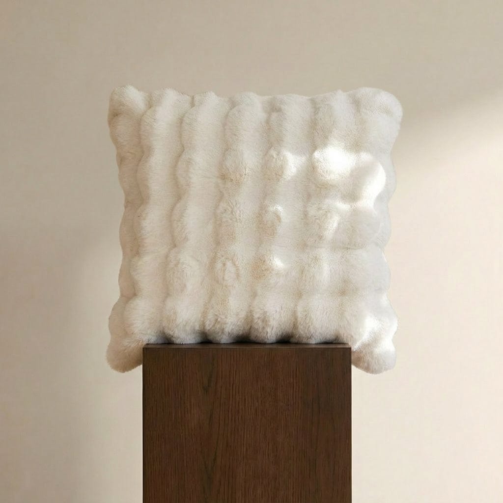 Rabbit Faux-Fur Pillow - Viltara