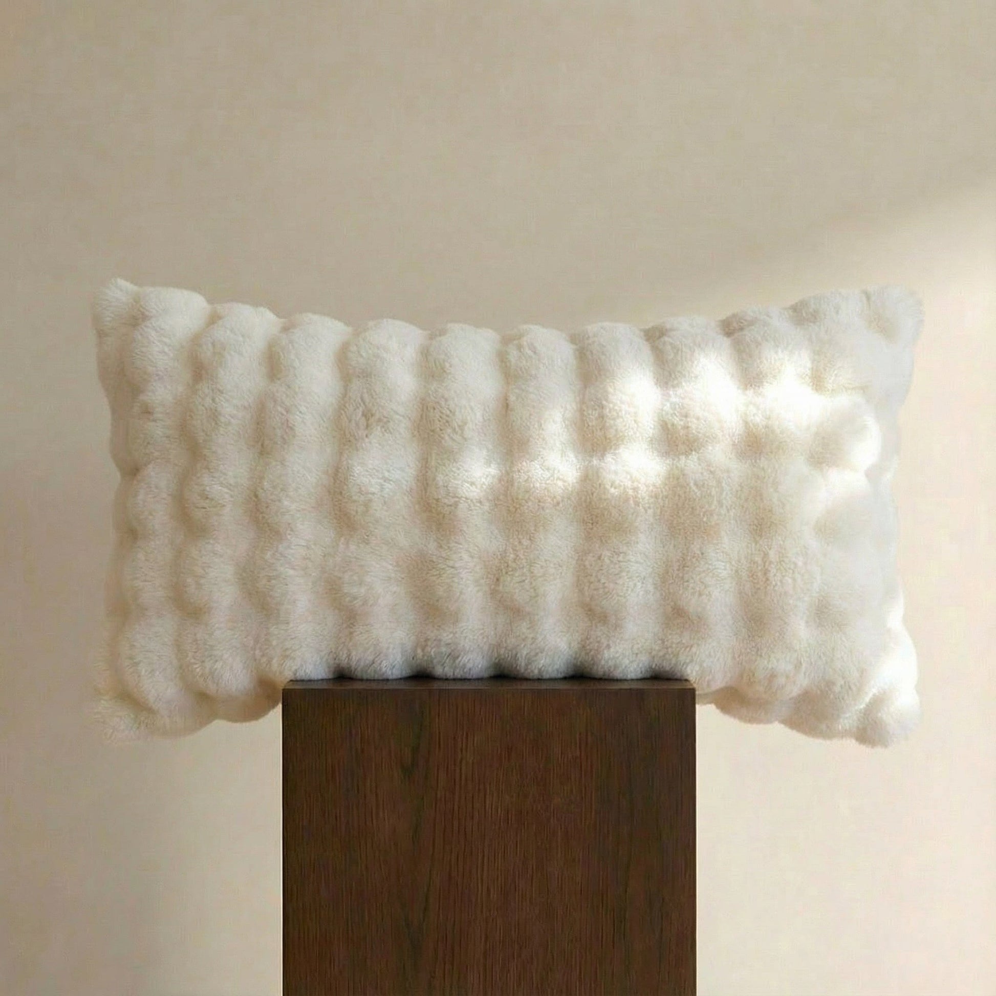 Rabbit Faux-Fur Pillow - Viltara