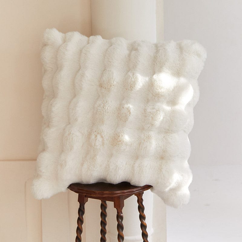 Rabbit Faux-Fur Pillow - Viltara
