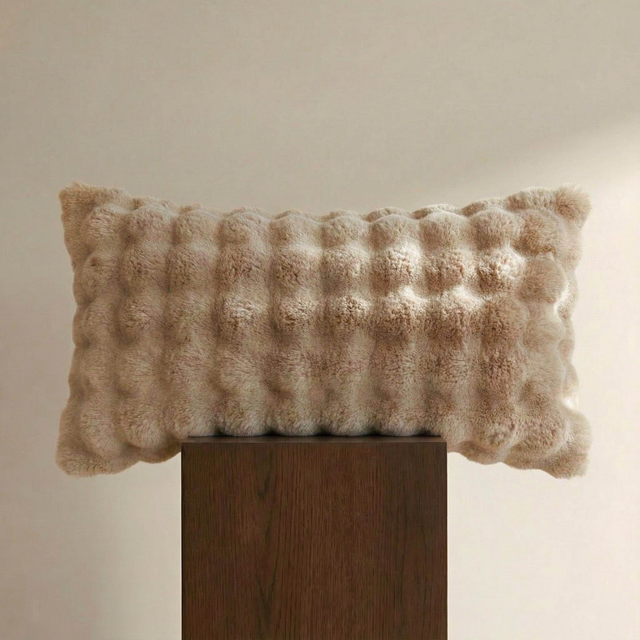 Rabbit Faux-Fur Pillow - Viltara