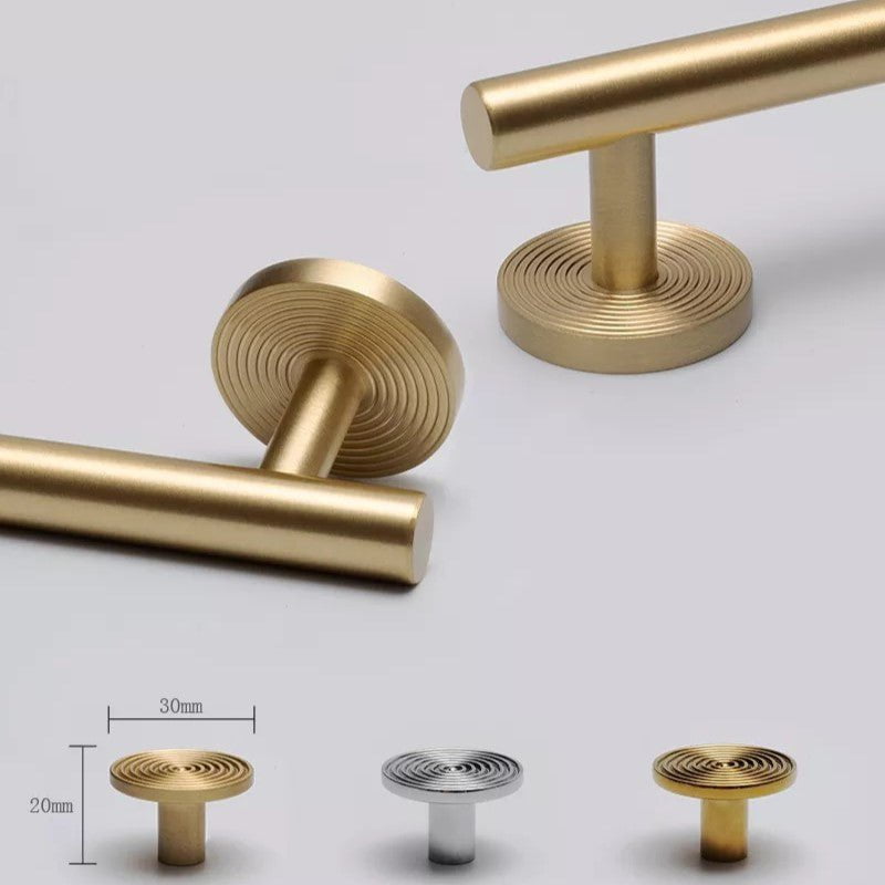 Swirl Luxe Furniture Handle - Viltara
